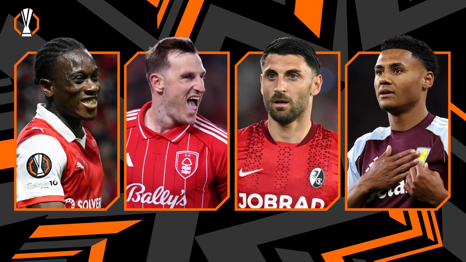 Europa League Conference League bán k?t 2026 th?ng kê 8 ??i Forest Villa Braga Freiburg