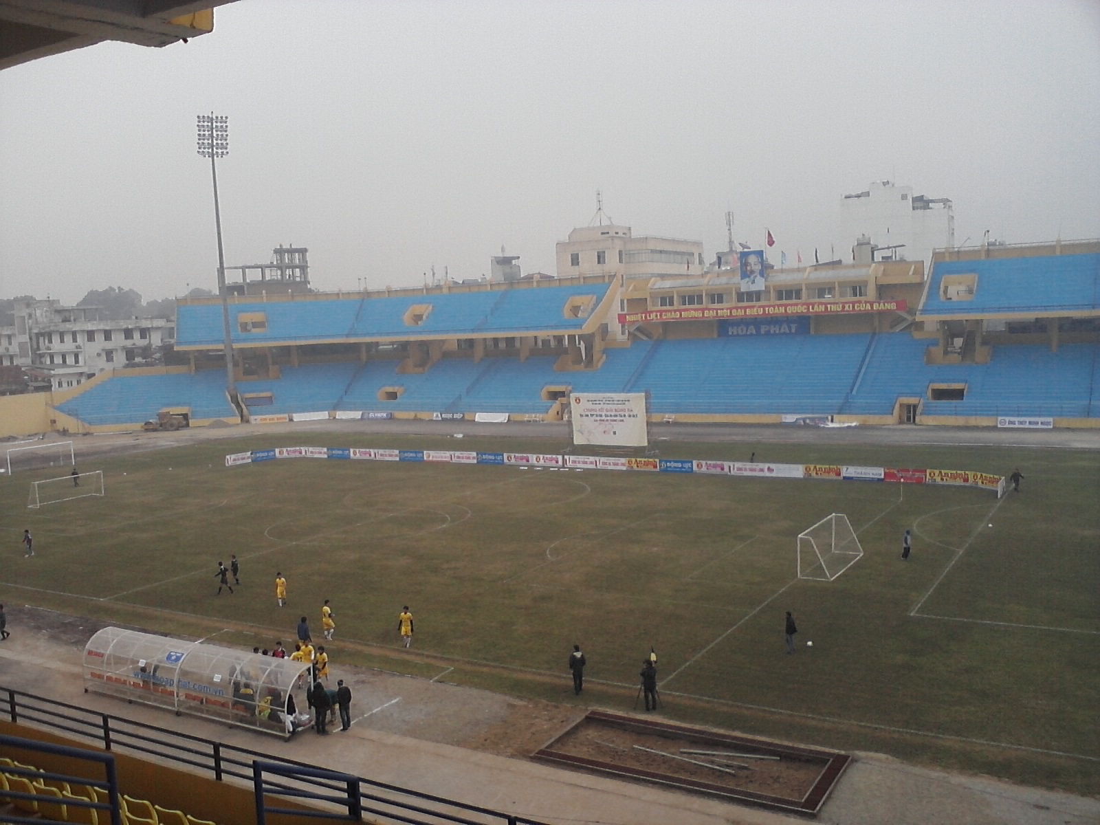 San v?n ??ng Hàng ??y - n?i di?n ra tr?n Th? C?ng Viettel vs HAGL vòng 19 V-League